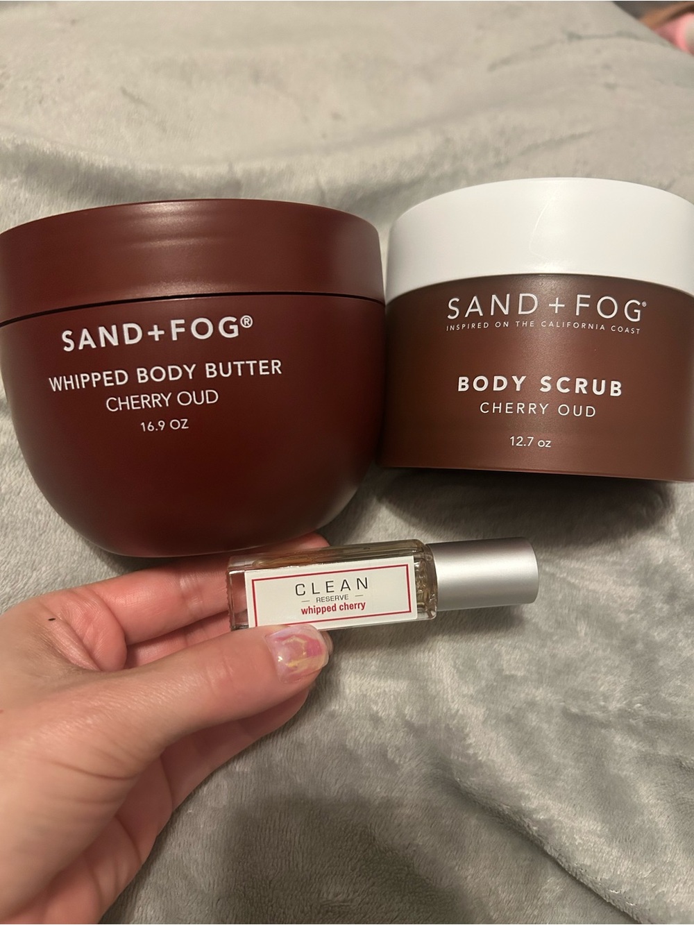 Sand and Fog Cherry Oud ( cherry silk) bundle